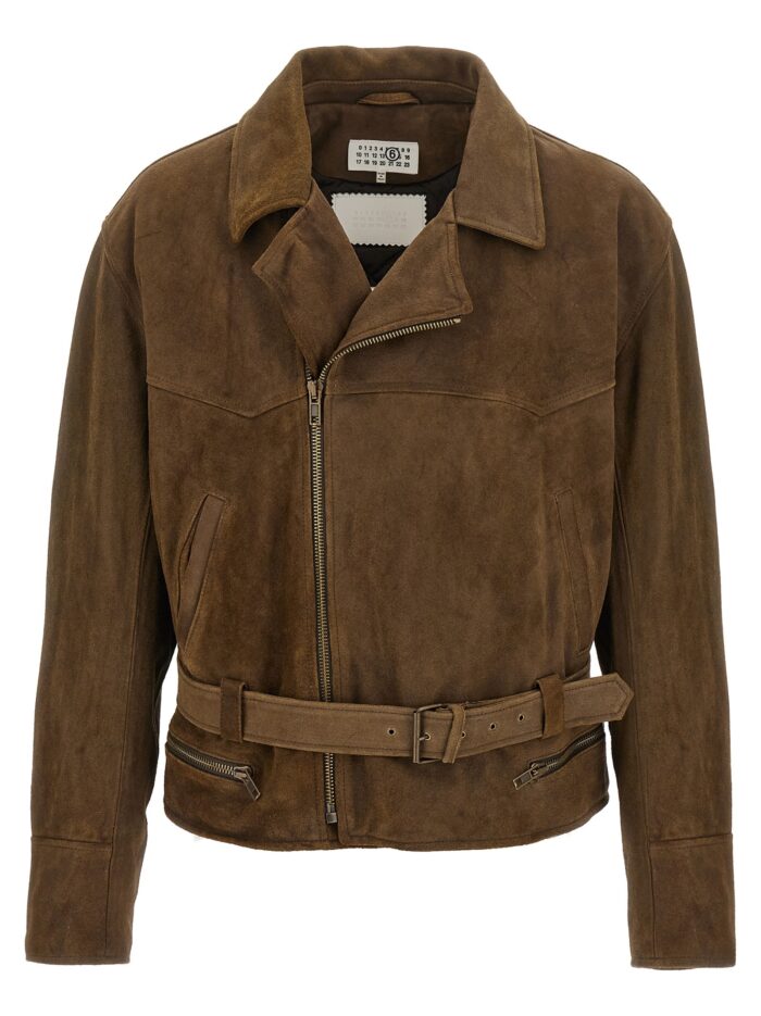 mm6 maison margiela biker jacket MM6 MAISON MARGIELA Biker Jacket