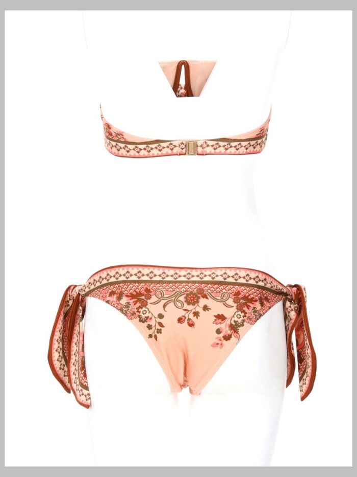 ZIMMERMANN BIKINI "ASTER" CON DETTAGLIO FOULARD