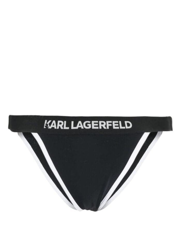 Bikini Bottoms W/ Logo Elastic