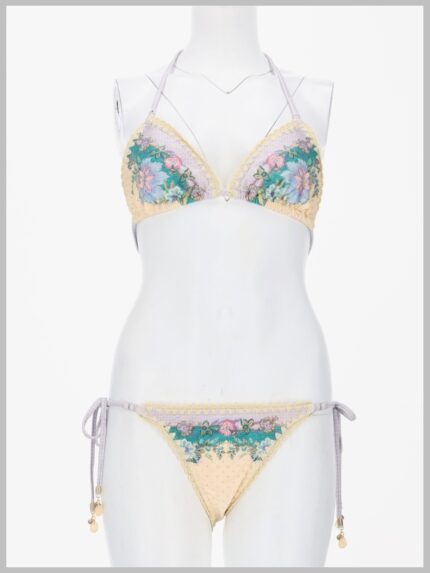 ZIMMERMANN BIKINI "INDRA" CON DETTAGLI CROCHET