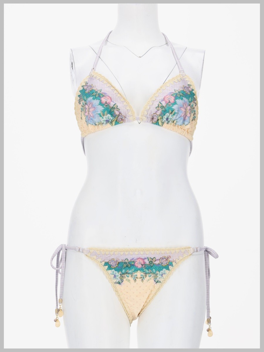ZIMMERMANN BIKINI "INDRA" CON DETTAGLI CROCHET