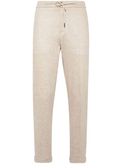 BILLIONAIRE Linen Cotton Jogging Trousers