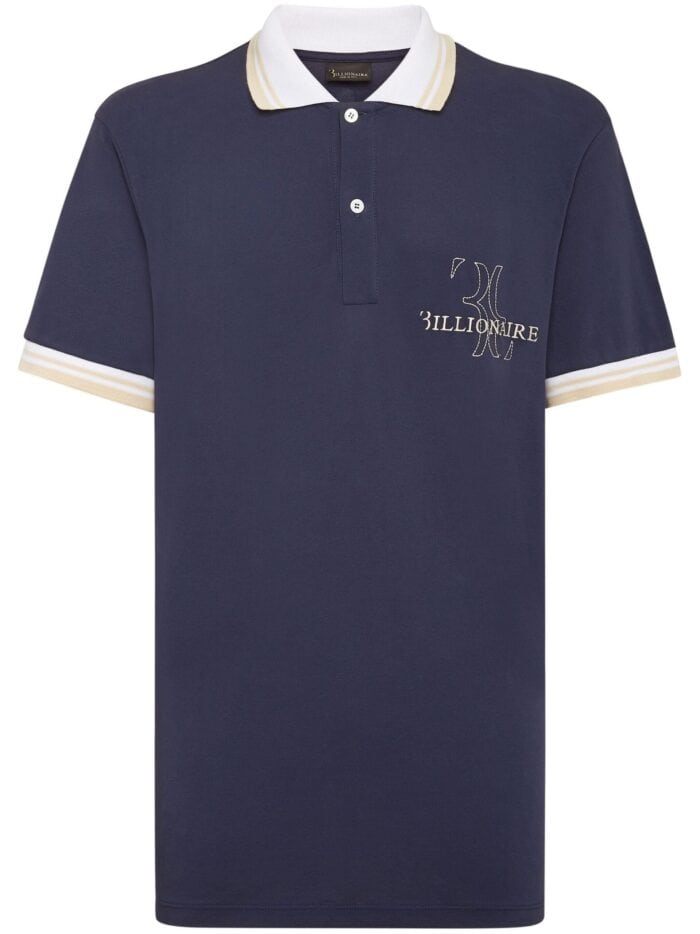 BILLIONAIRE Piquet Polo Shirt Ss