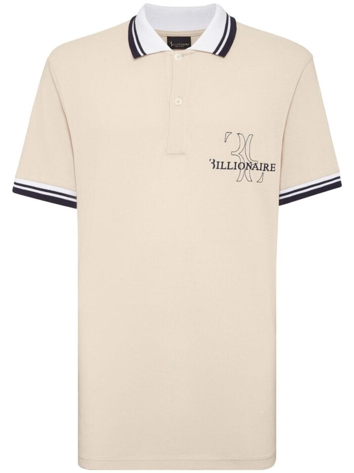 BILLIONAIRE Piquet Polo Shirt Ss