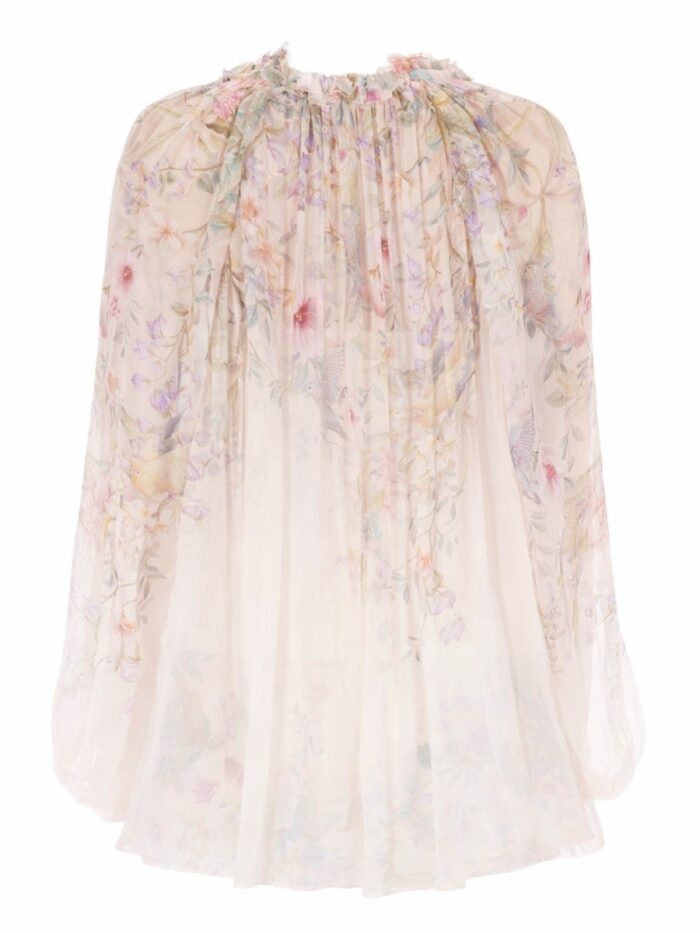 Zimmermann "billow Rebellion" Blouse