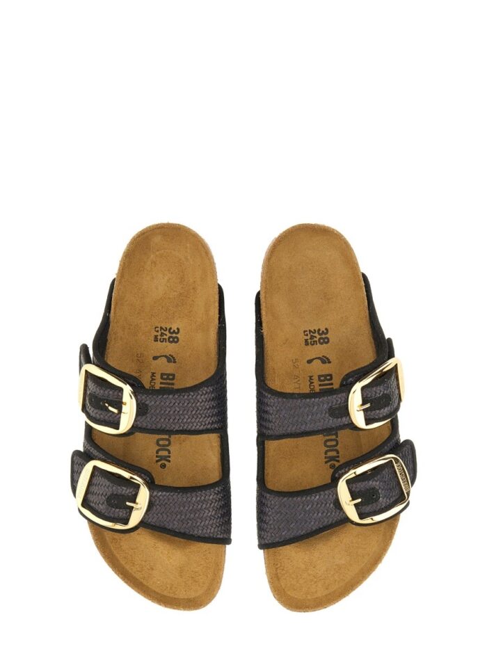 Birkenstock ARIZONA "BIG BUCKLE" IN RAFFIA
