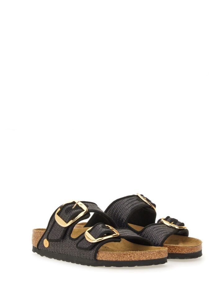 Birkenstock ARIZONA "BIG BUCKLE" IN RAFFIA