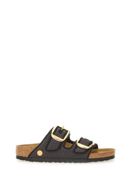 Birkenstock ARIZONA "BIG BUCKLE" IN RAFFIA