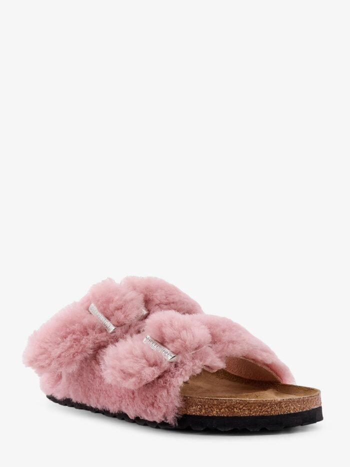 Birkenstock Arizona Faux Fur Low Sandals