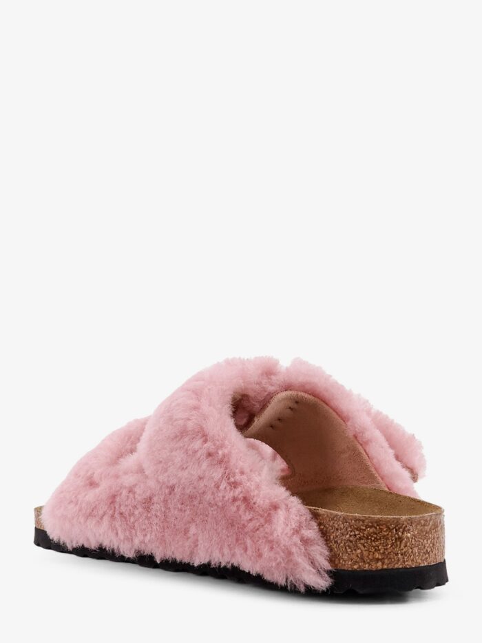 Birkenstock Arizona Faux Fur Low Sandals