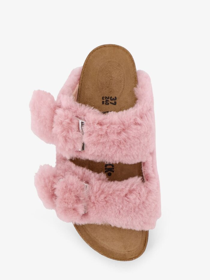 Birkenstock Arizona Faux Fur Low Sandals