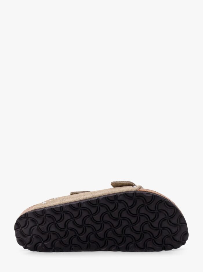 Birkenstock Arizona Rivet Border Leather Sandals With Applied Metal Rivets