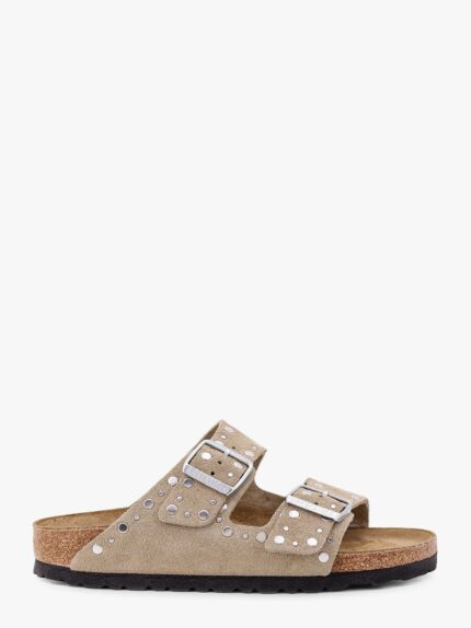 Birkenstock Arizona Suede Sandals With Studs