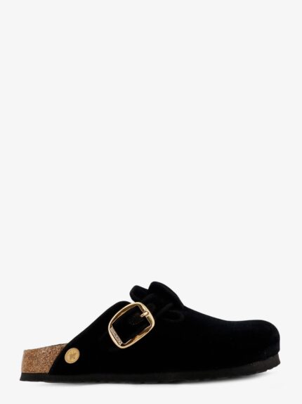 Birkenstock Boston Big Buckle Piping Rivet Logo Mule