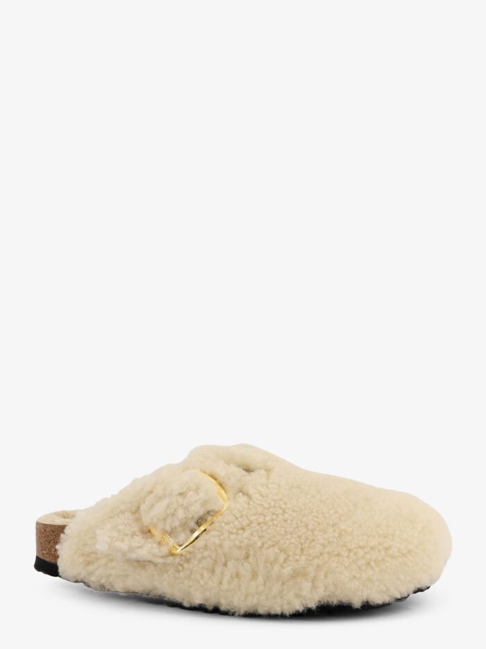 Birkenstock Boston Big Buckle Shearling Mule