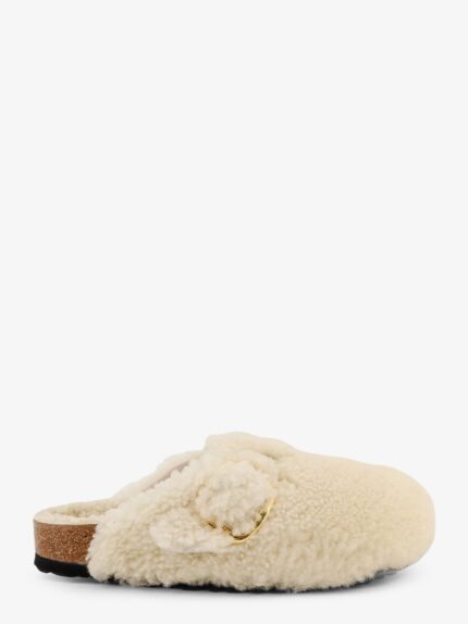Birkenstock Boston Big Buckle Shearling Mule