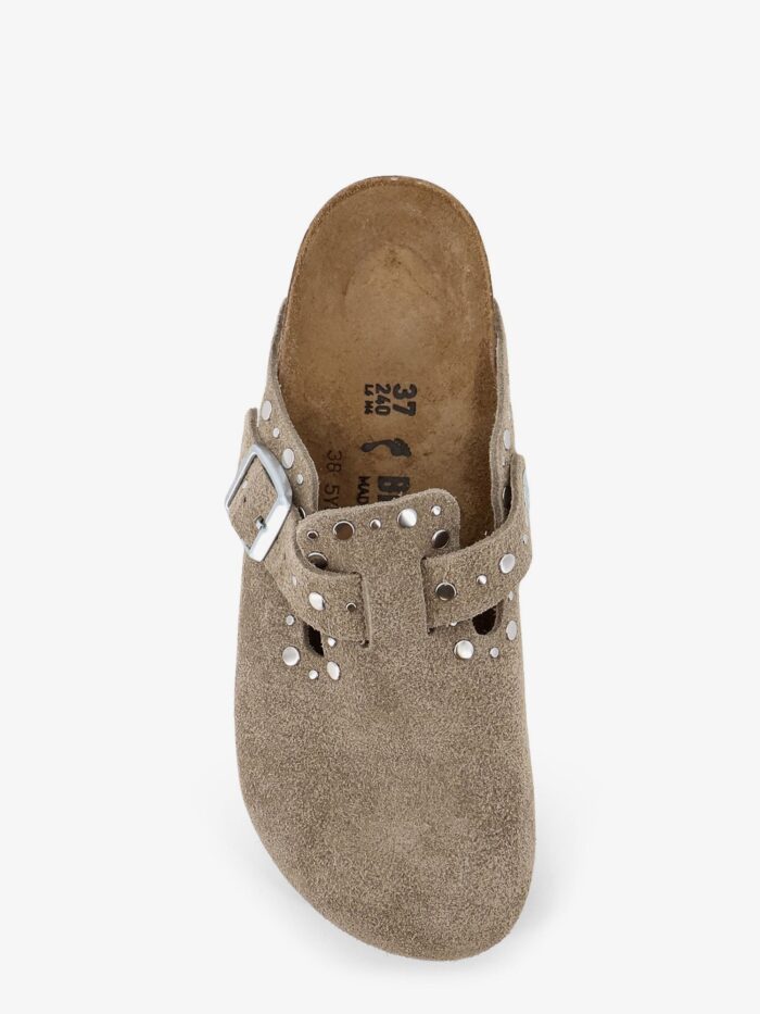 Birkenstock Boston Rivet Suede Sandals