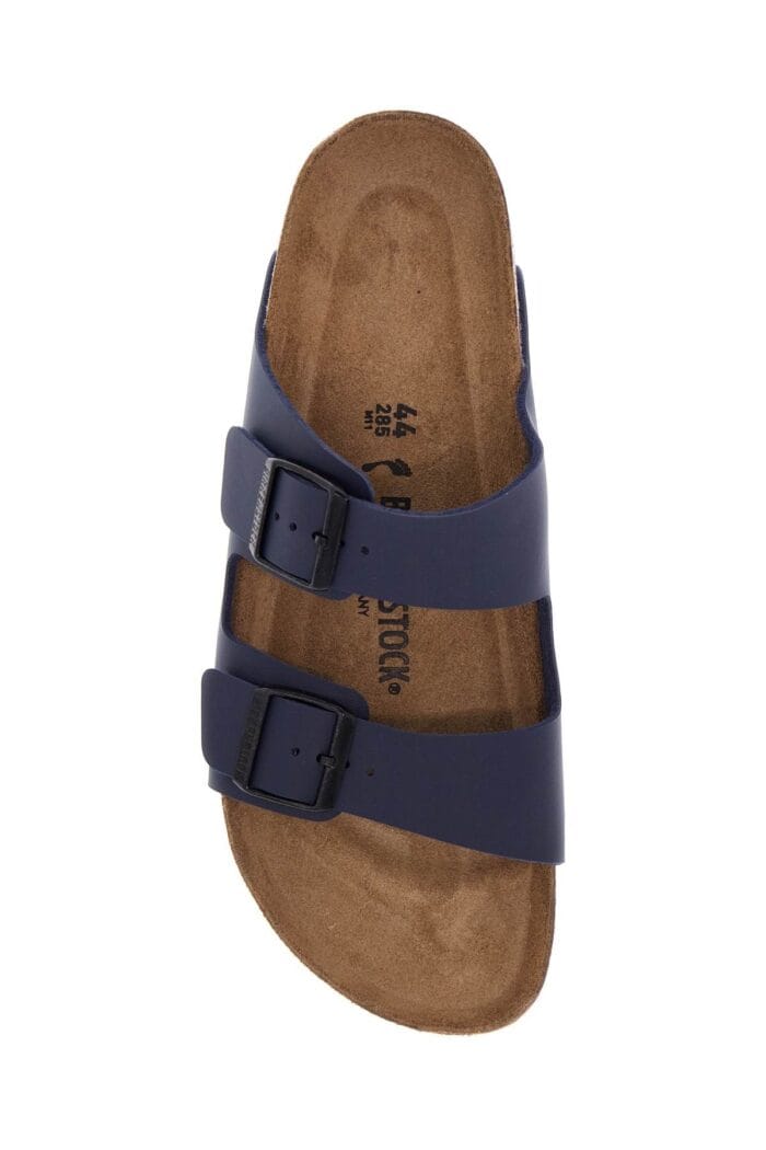 BIRKENSTOCK Dark Blue Arizona Sandals In Birkoflor With Cork Sole