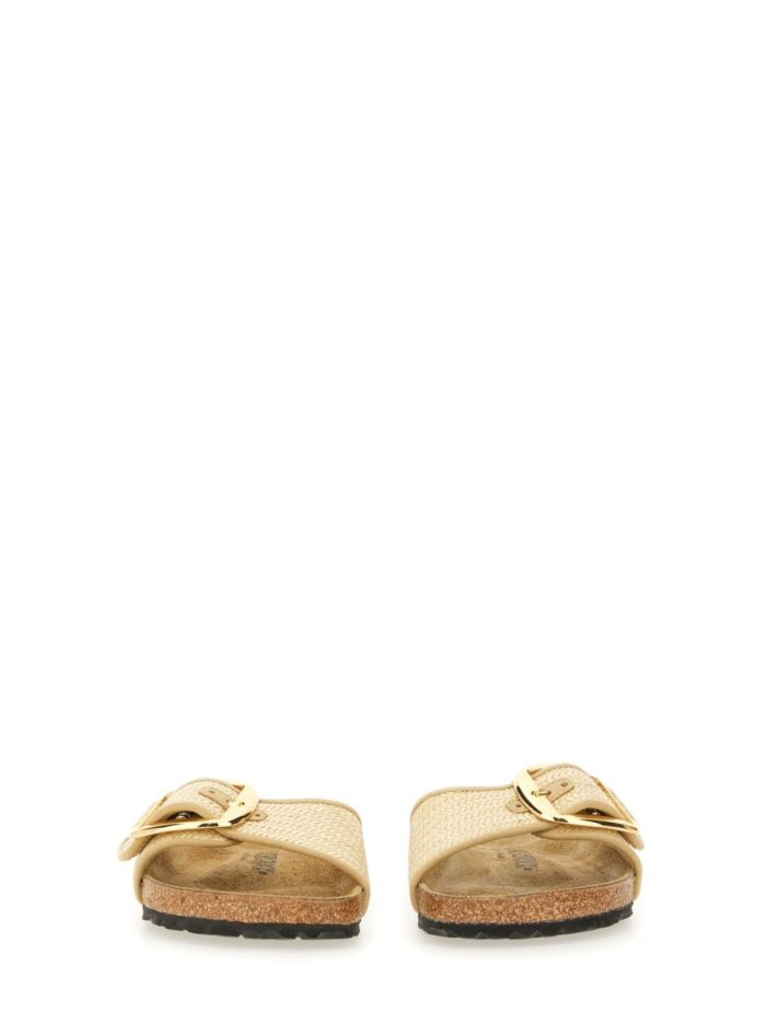Birkenstock "MADRID BIG BUCKLE" RAFFIA SANDAL