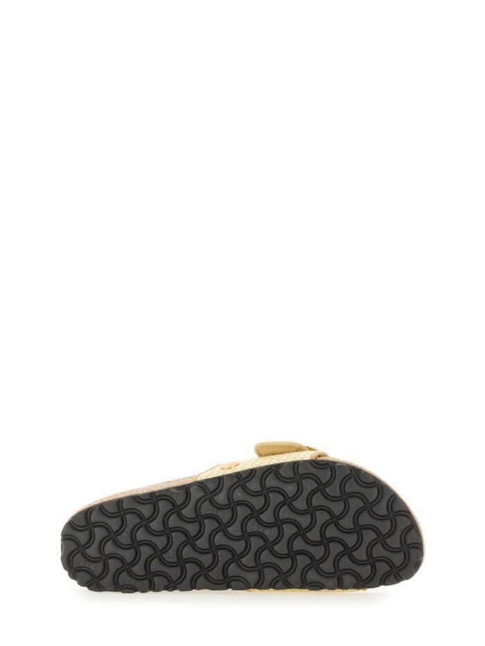 Birkenstock "MADRID BIG BUCKLE" RAFFIA SANDAL