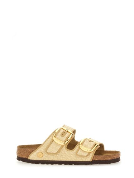 Birkenstock RAFFIA "ARIZONA BIG BUCKLE" SANDAL