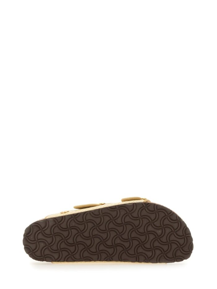 Birkenstock RAFFIA "ARIZONA BIG BUCKLE" SANDAL