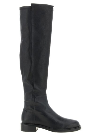 Stuart Weitzman Black '5050 Gisele' Boots