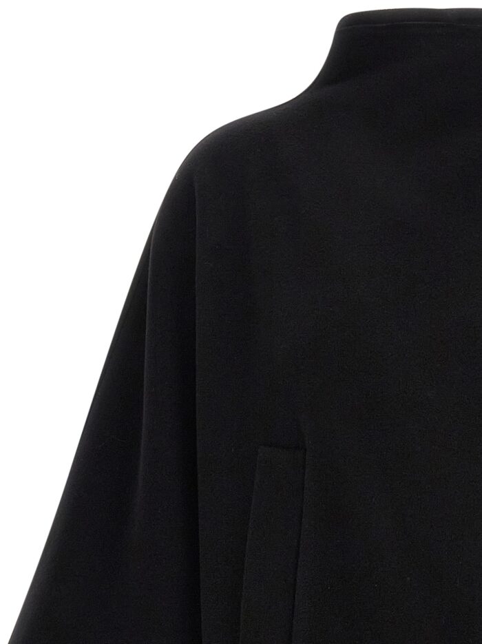 DARKPARK Black 'Alba Midi' Coat