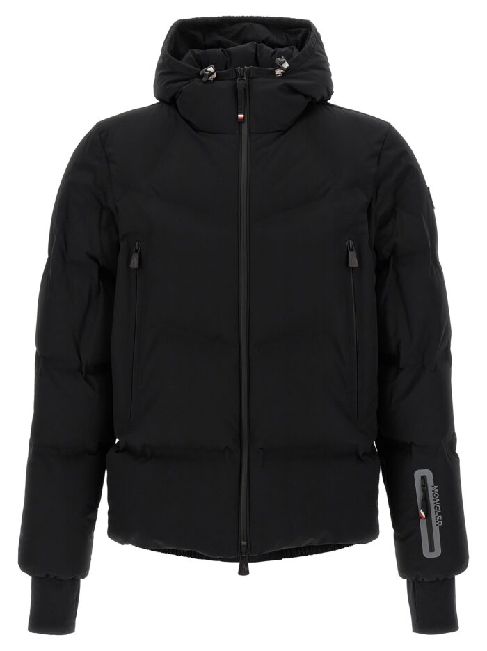 moncler grenoble black 'angren' ski jacket MONCLER GRENOBLE Black 'Angren' Ski Jacket