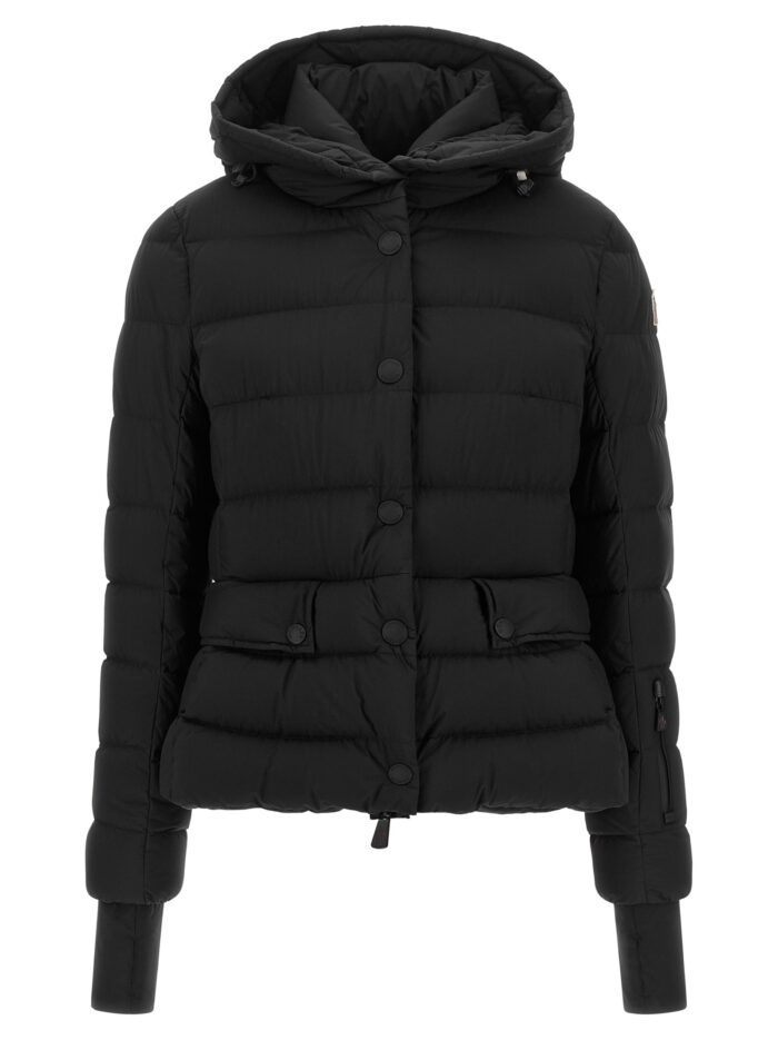MONCLER GRENOBLE Black 'Armoniques' Ski Down Jacket