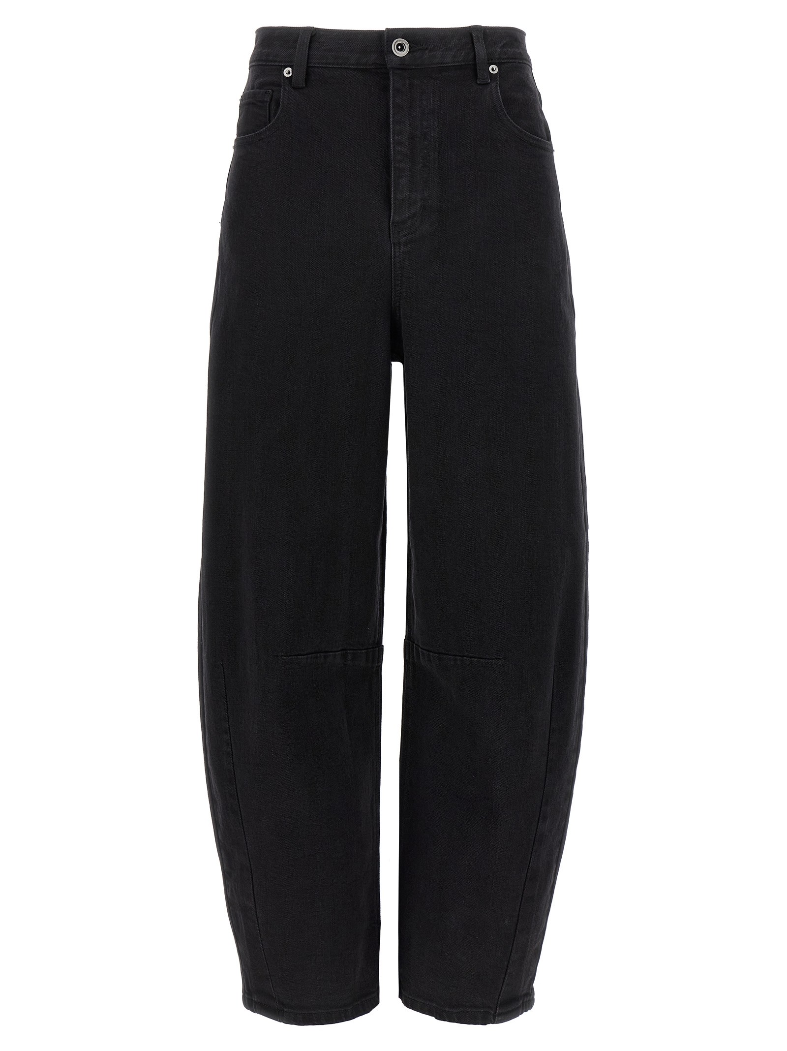 SELF PORTRAIT 'Black Barrel Leg' Jeans