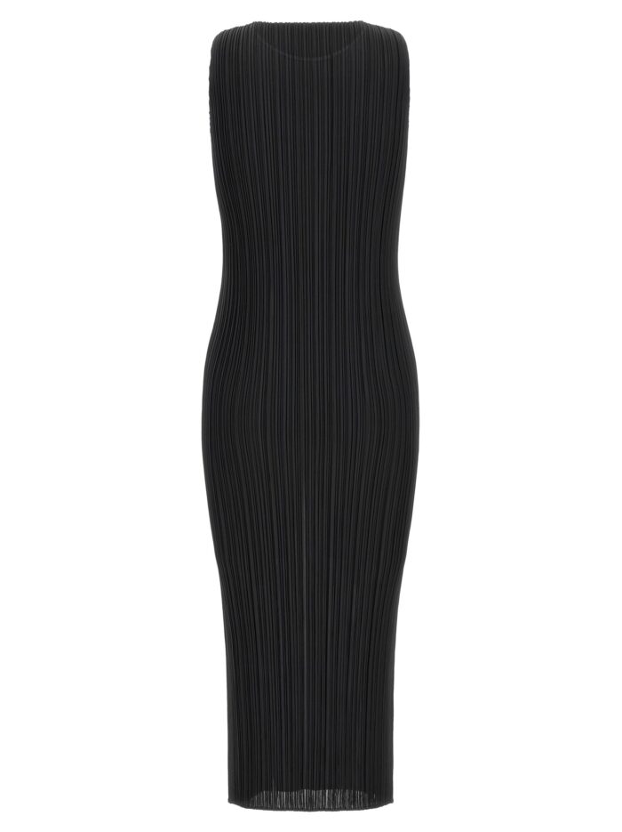 PLEATS PLEASE ISSEY MIYAKE Black 'Basics' Dress