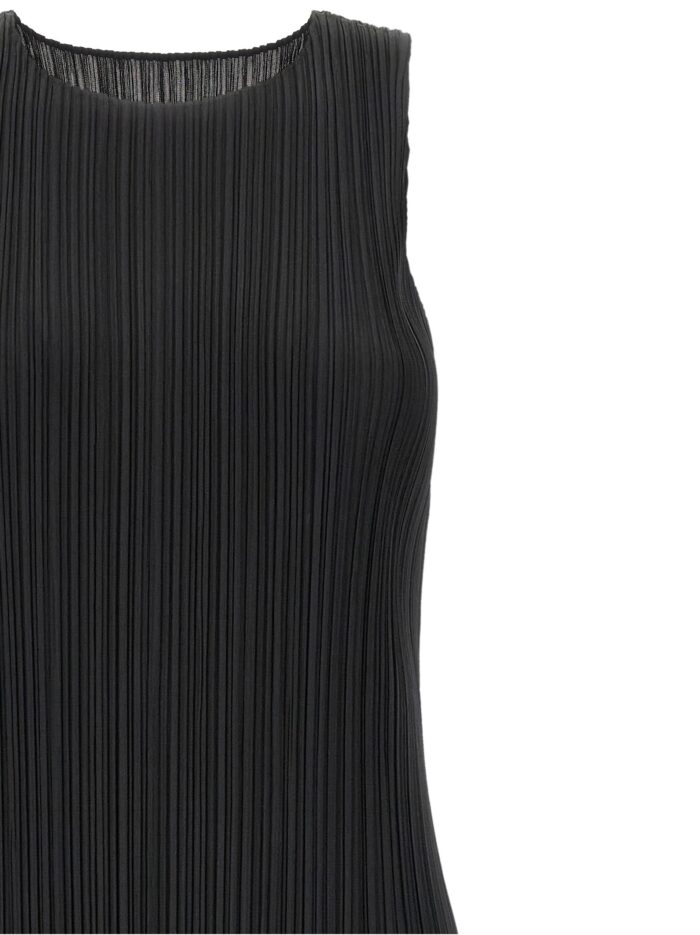 PLEATS PLEASE ISSEY MIYAKE Black 'Basics' Dress