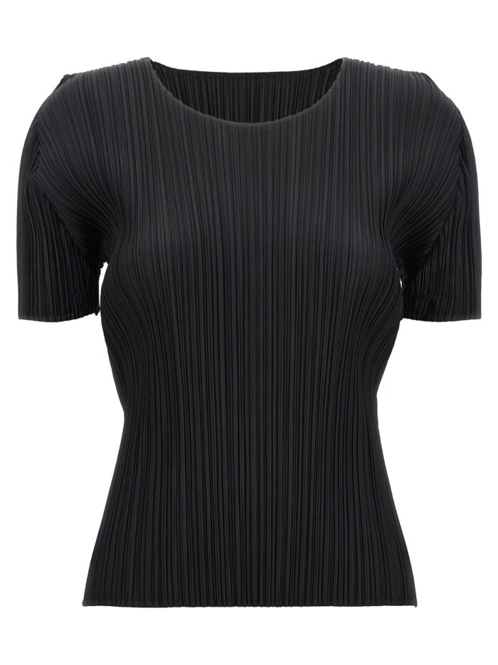 PLEATS PLEASE ISSEY MIYAKE Black 'Basics' Top