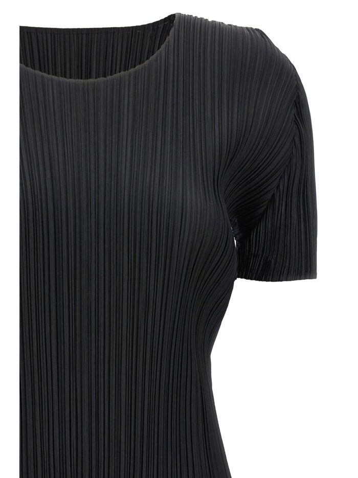 PLEATS PLEASE ISSEY MIYAKE Black 'Basics' Top