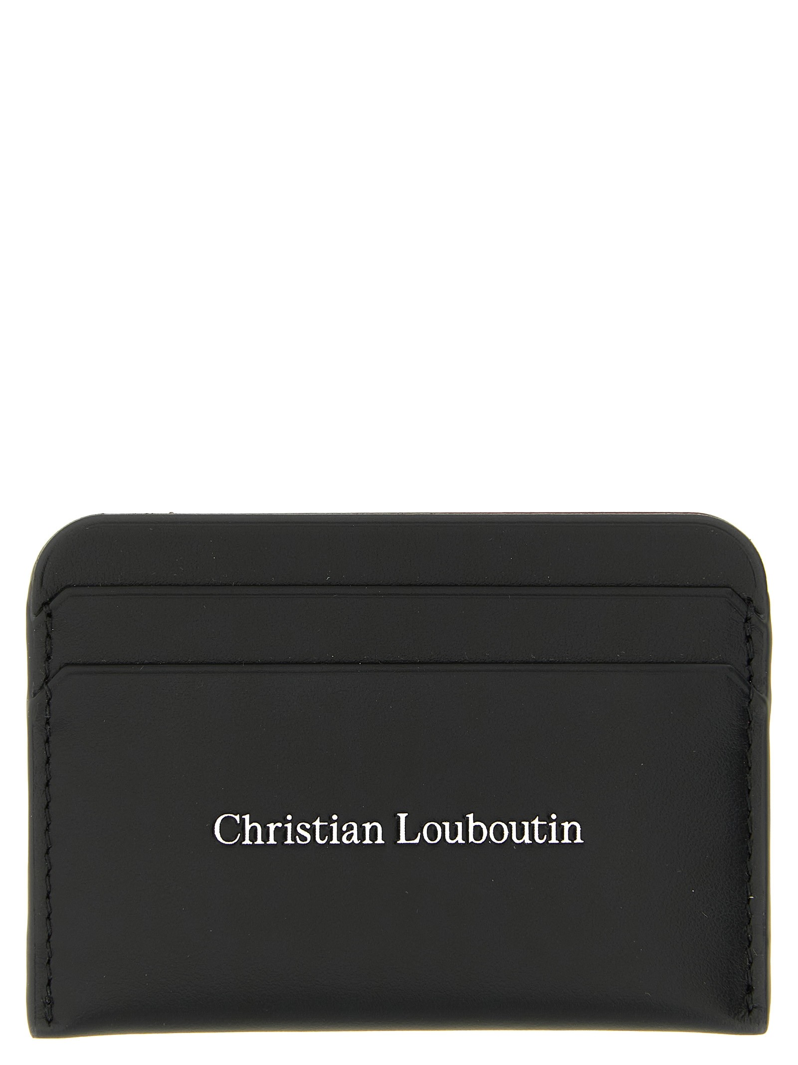 CHRISTIAN LOUBOUTIN Black 'Canopy' Card Holder