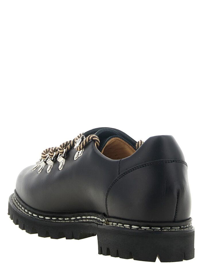 PARABOOT Black 'Clusaz' Lace-up Shoes