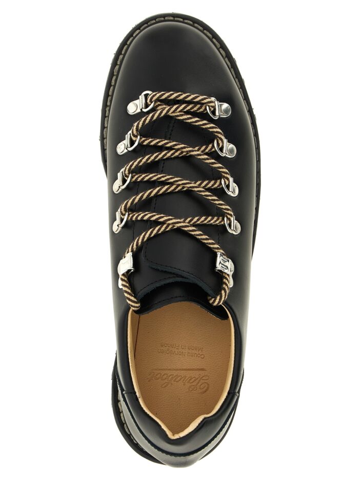 PARABOOT Black 'Clusaz' Lace-up Shoes
