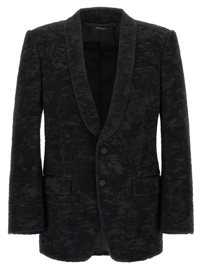 tom ford black 'colbert' blazer TOM FORD Black 'Colbert' Blazer