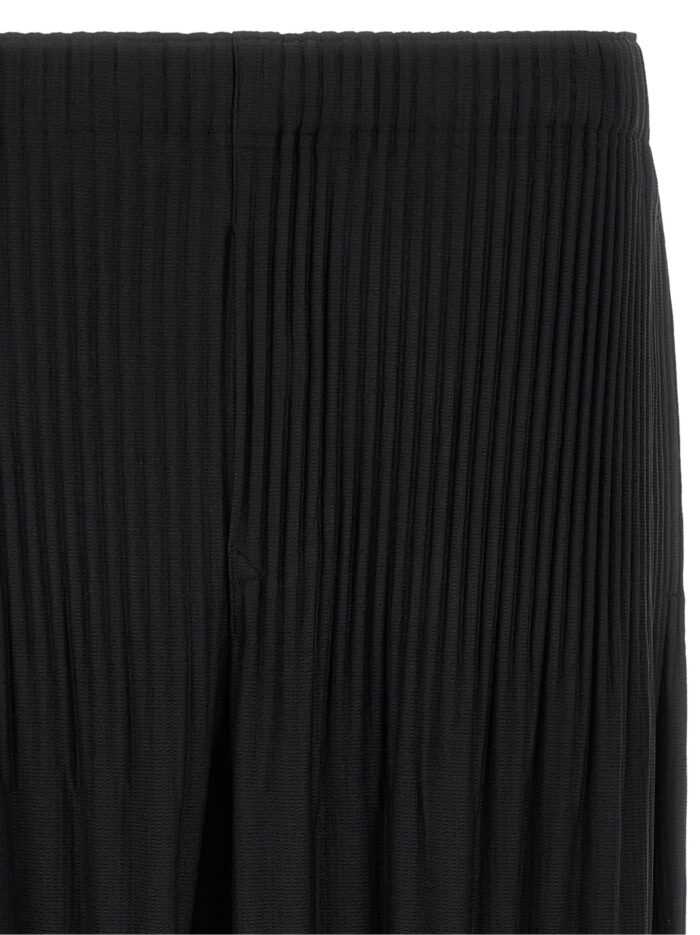 HOMME PLISSE' ISSEY MIYAKE Black 'Color Pleats 2' Pants