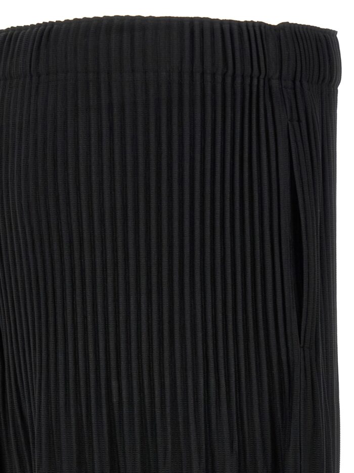 HOMME PLISSE' ISSEY MIYAKE Black 'Color Pleats 2' Pants