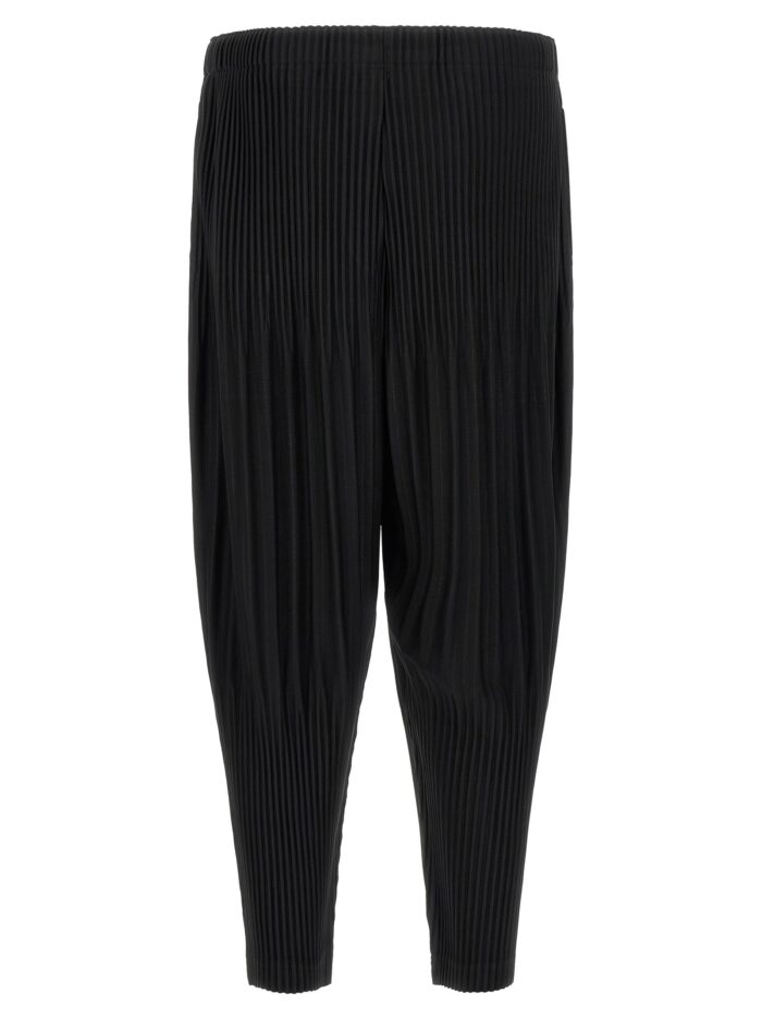 HOMME PLISSE' ISSEY MIYAKE Black 'Color Pleats 2' Pants