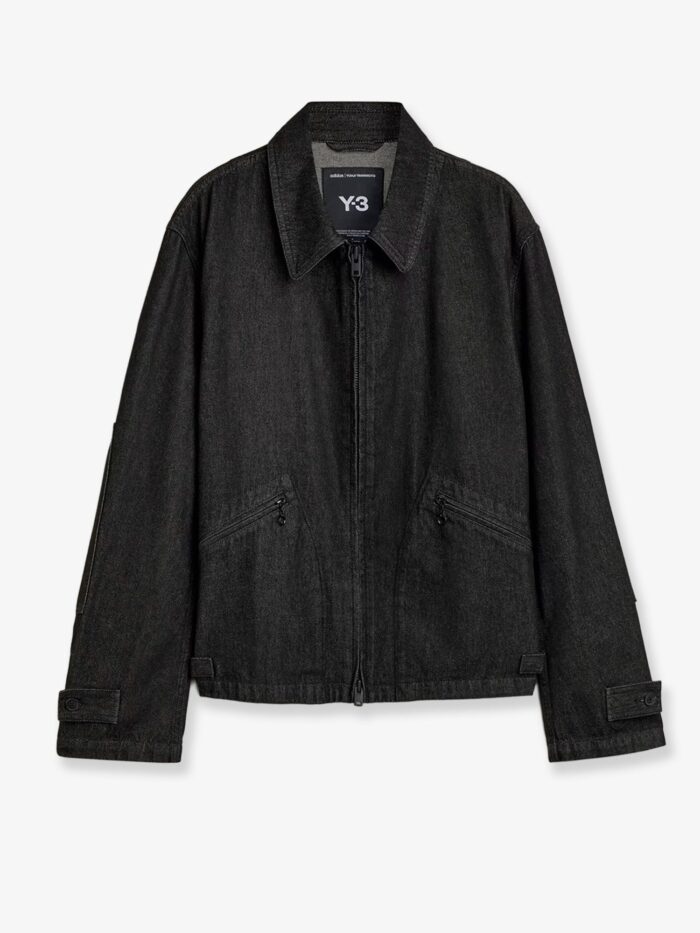 ADIDAS Y-3 Black Denim Jacket