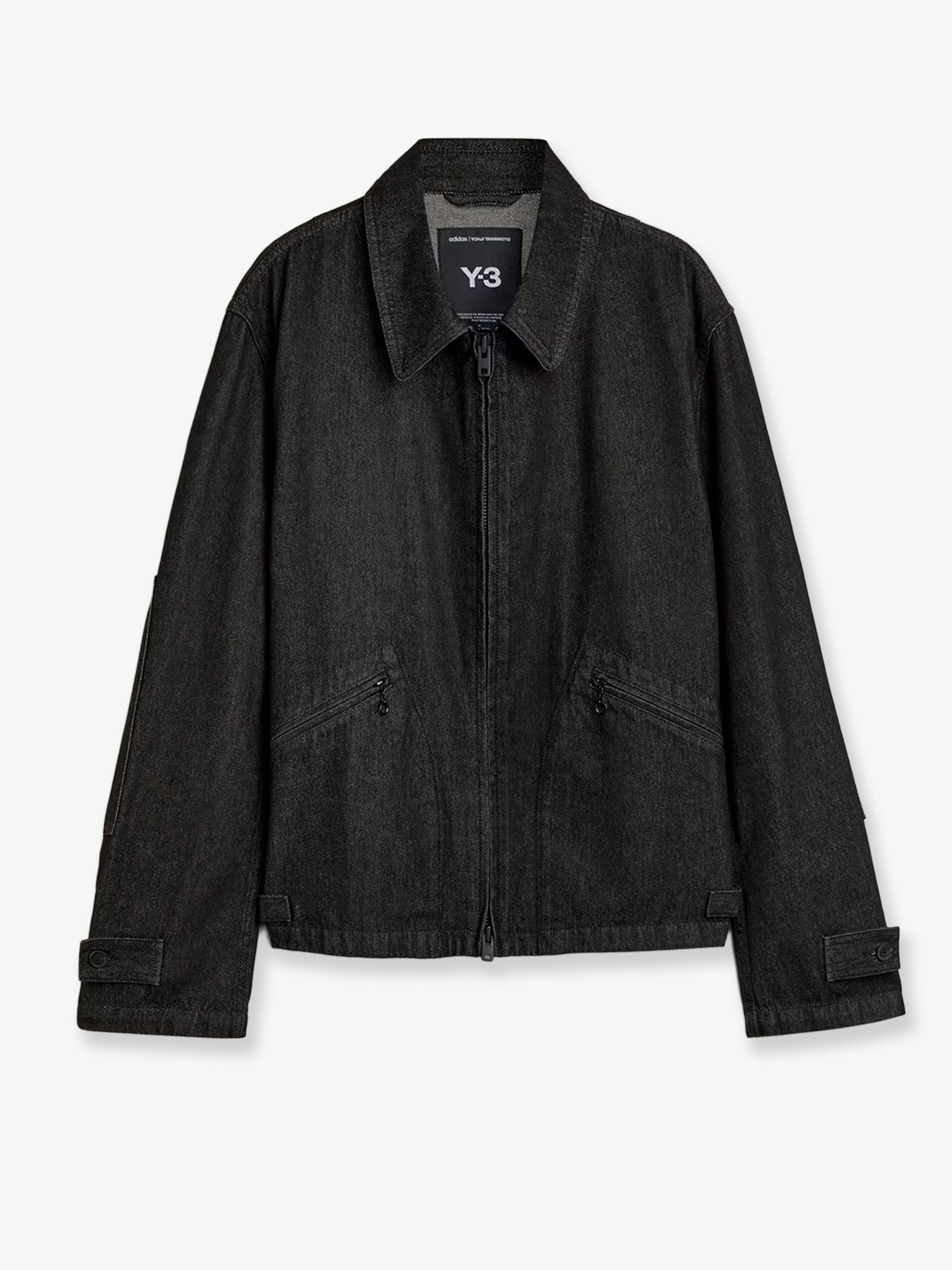 ADIDAS Y-3 Black Denim Jacket