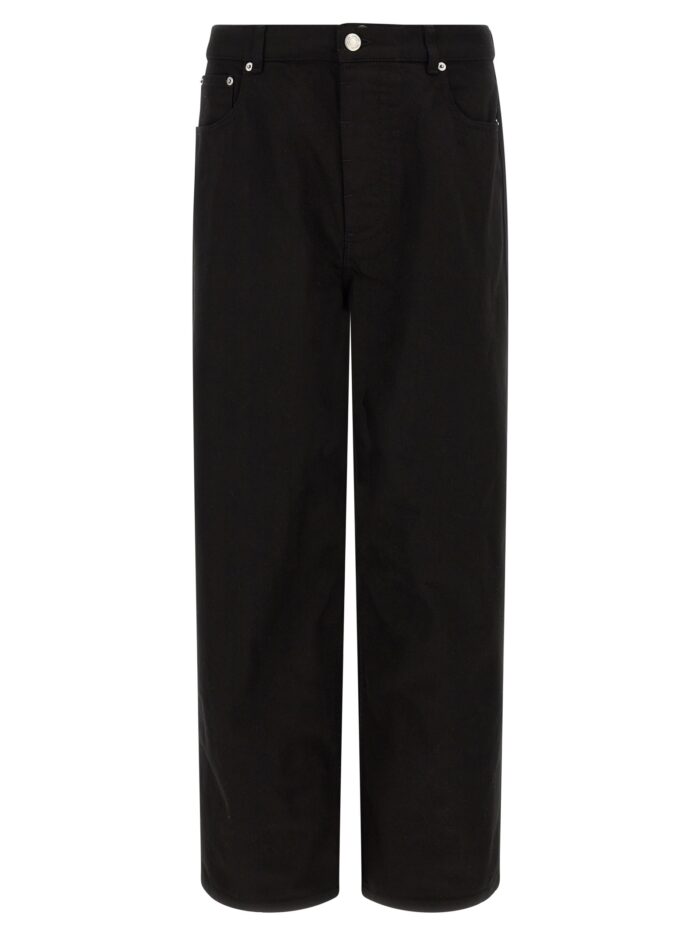 ami paris black denim jeans AMI PARIS Black Denim Jeans
