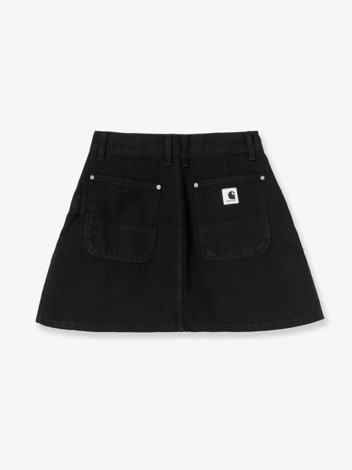 Carhartt Wip Black Denim Skirt
