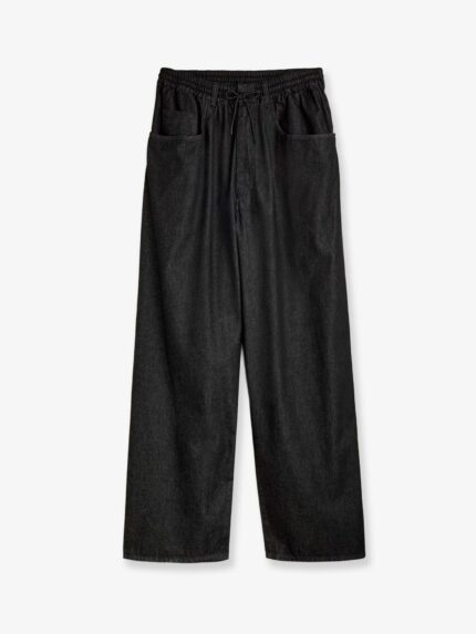 ADIDAS Y-3 Black Denim Trousers