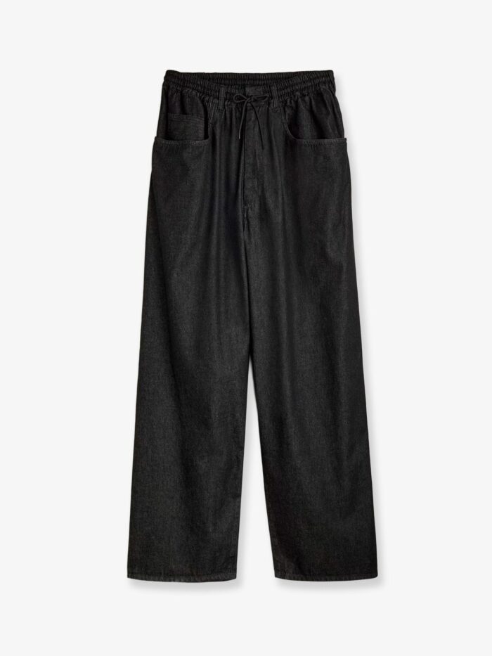ADIDAS Y-3 Black Denim Trousers