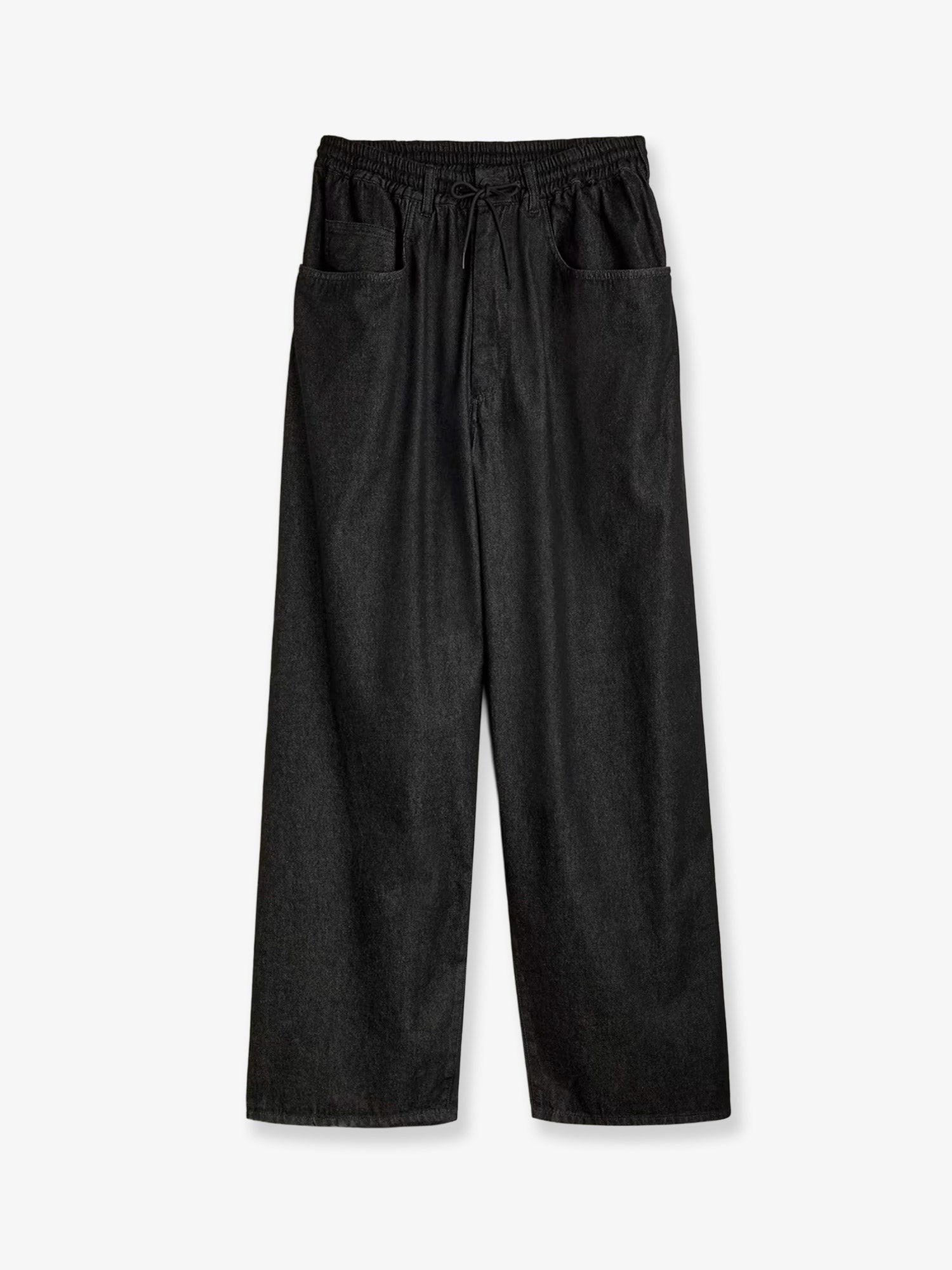 ADIDAS Y-3 Black Denim Trousers
