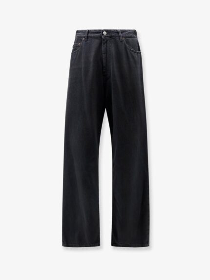 MM6 MAISON MARGIELA Black Denim Trousers